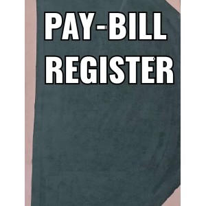 Pay Bill Register 2021